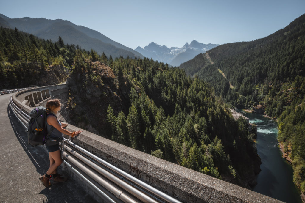 Backpacking Over the Ross Dam in North Cascades