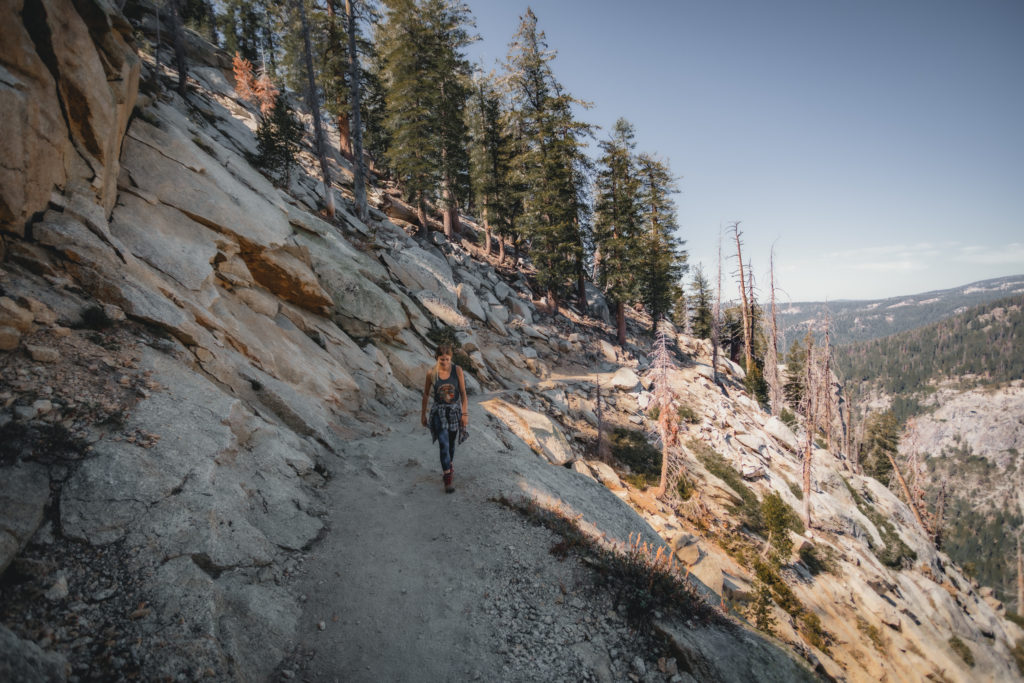 The Watchtower Trail in Sequoia National Park