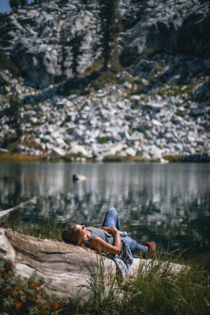 Hanging out at Heather Lake in Sequoia National Park