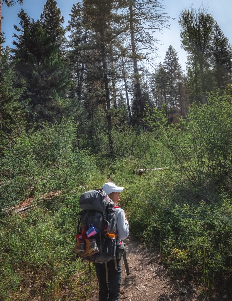 Hiking to Logging Lake, Easiest Backpacking Trip in Glacier NP