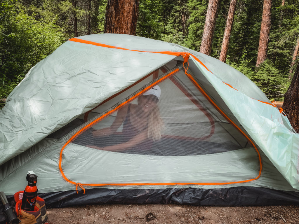 Tent Camping at Logging Lake