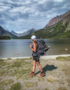 Backpacking to Upper Two Med in Glacier NP