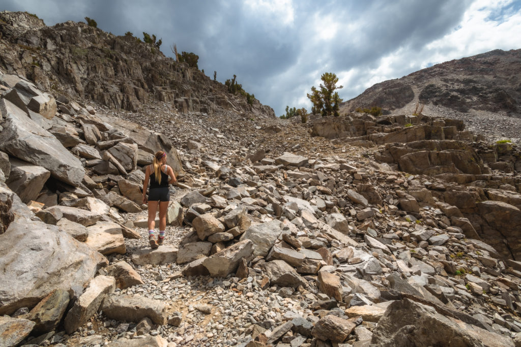 Hiking the Duck Pass to Pika Lake Trail in Mammoth Lakes