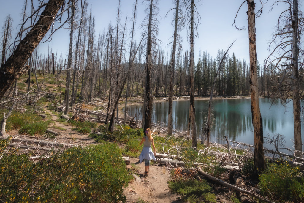 Feather Lake in Lassen National Park