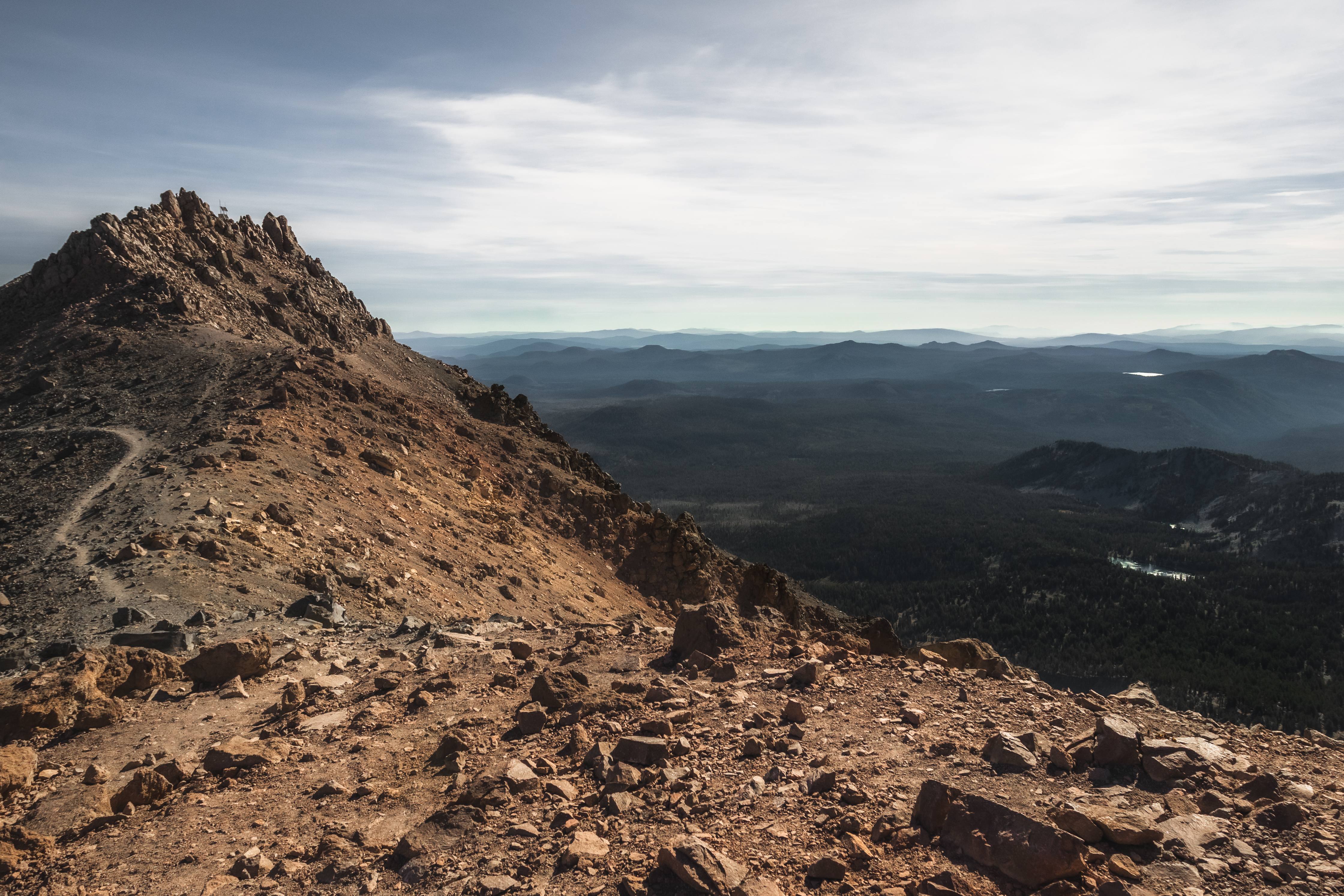 Lassen Peak from the Top