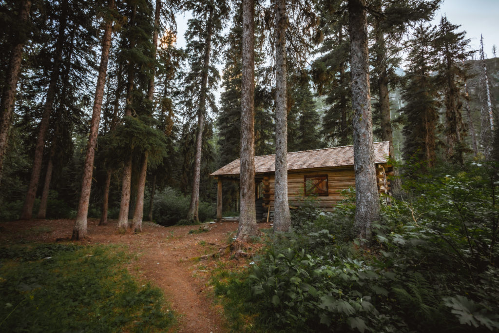 Cabin at Upper Park Creek Campground