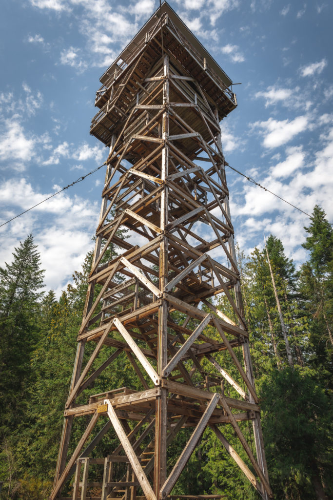 The Haybrook Lookout Tower in Washington