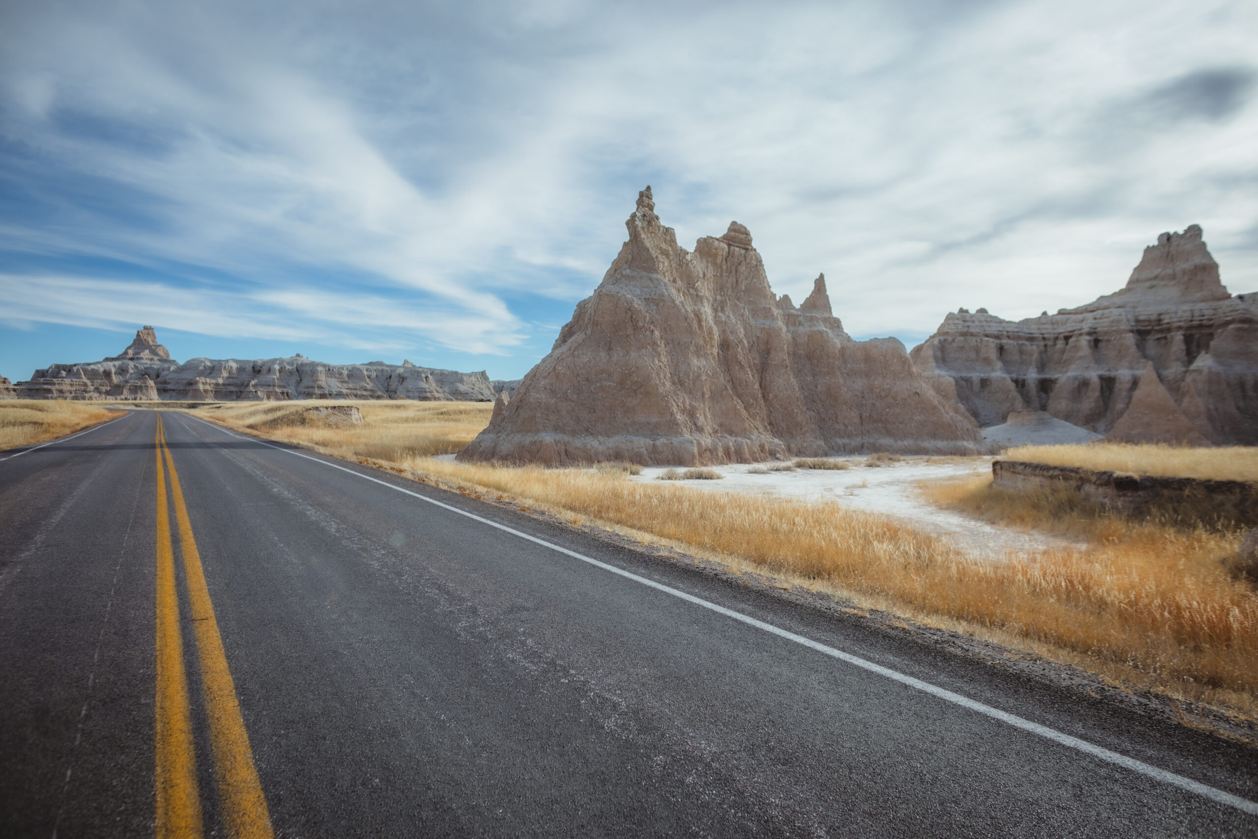 Driving the Badlands Loop Road in South Dakota - The Break of Dawns
