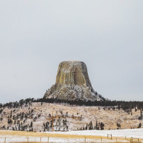 Distant View of Devil's Tower